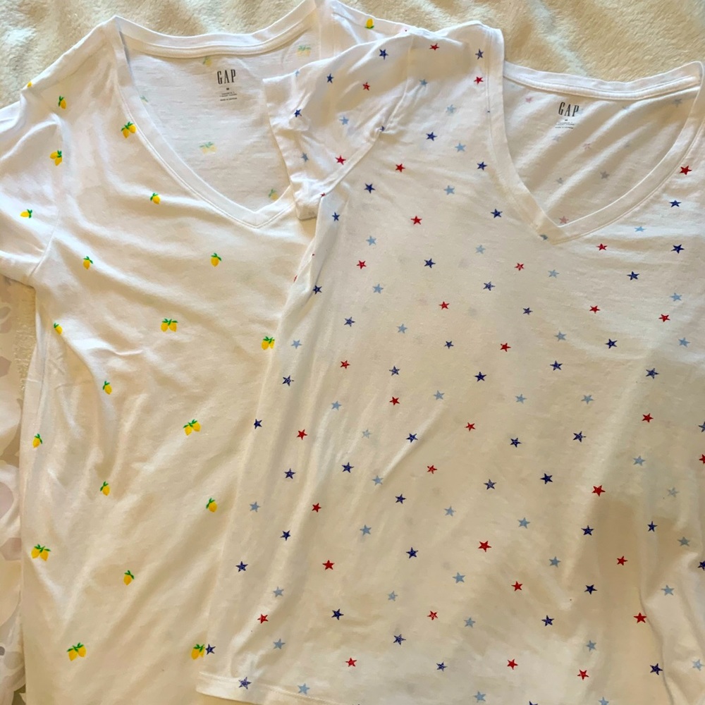 Two Gap ultra soft v neck tees